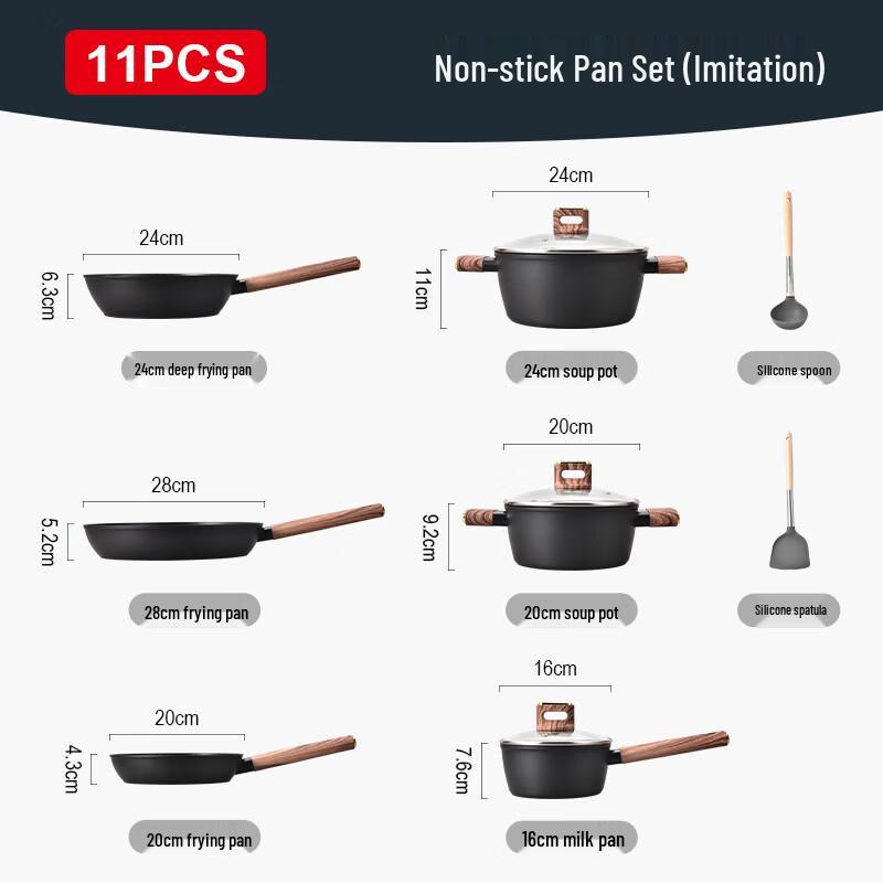 Lantuan Marble Non-stick Cookware Set
Lantuan Marble Non-stick Cookware Set
