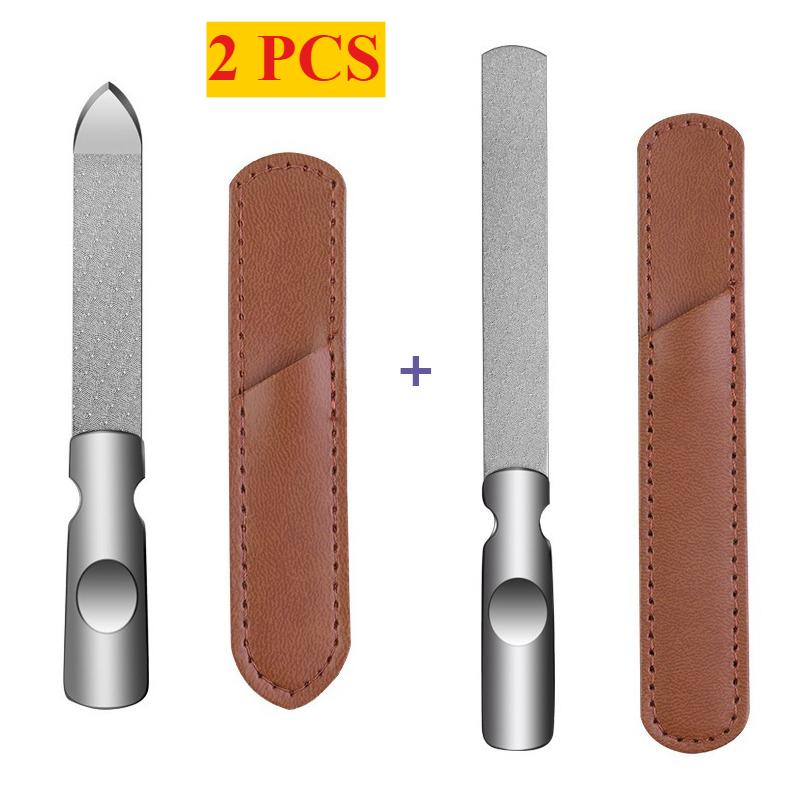 2pcs Nail file High-quality Double-sided Manicure Tool Suitable for Professional Fingernails&Toenails Nail Polish&Pedicure Tools
2pcs Nail file High-quality Double-sided Manicure Tool Suitable for Professional Fingernails&Toenails Nail Polish&Pedicure Tools