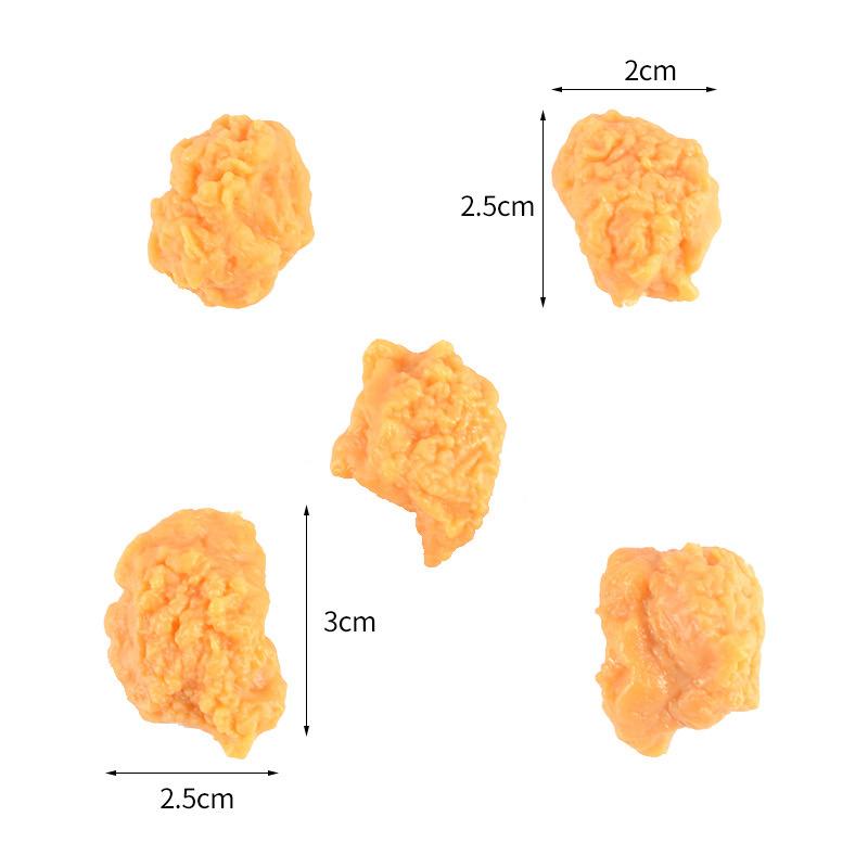 Realistic Simulation Food Model Set Fake Chicken Popcorn for Culinary Display Kitchen Scene Café Decoration Props
Realistic Simulation Food Model Set Fake Chicken Popcorn for Culinary Display Kitchen Scene Café Decoration Props
