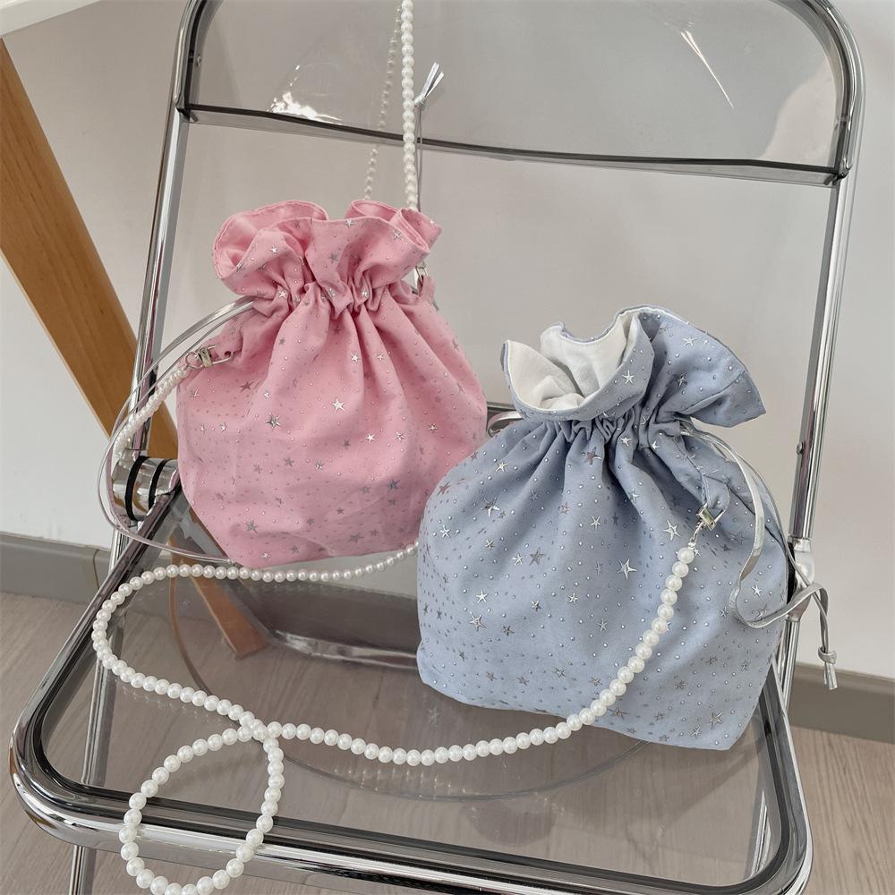 Fashion small fresh shoulder bag new canvas tote bag versatile drawstring strap crossbody
Fashion small fresh shoulder bag new canvas tote bag versatile drawstring strap crossbody