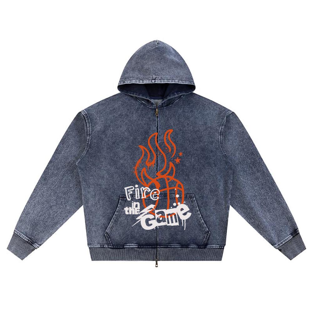 DTG print Knitted Denim Zip-Up Hoodie Fire in the Game Brother Print Zipper Hoodies XL темно-синий
DTG print Knitted Denim Zip-Up Hoodie Fire in the Game Brother Print Zipper Hoodies XL темно-синий