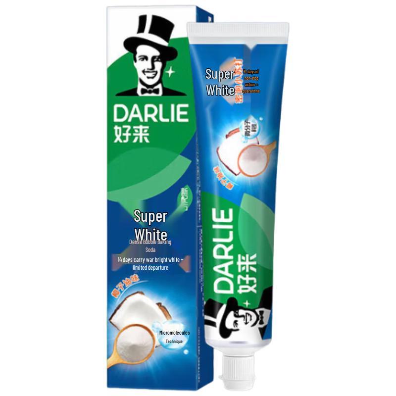 Darlie Ultra White Foaming Baking Soda Whitening Toothpaste
Darlie Ultra White Foaming Baking Soda Whitening Toothpaste