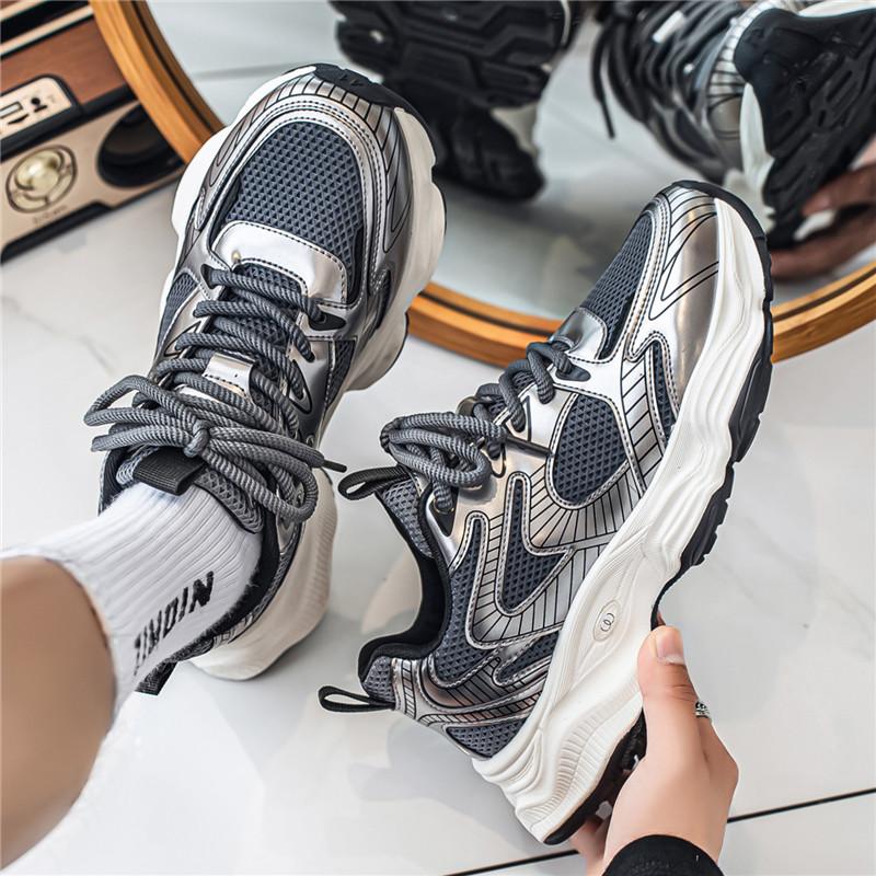 New Fashion Men s Four Seasons Comfortable Thick Sole Shoes Students BoysTrending Soft Sole Breathable Casual Running Sneakers 44 бежевий
New Fashion Men s Four Seasons Comfortable Thick Sole Shoes Students BoysTrending Soft Sole Breathable Casual Running Sneakers 44 бежевий