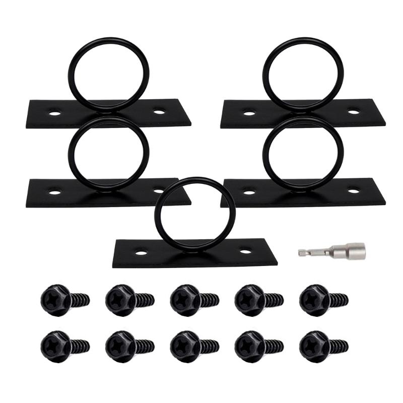5pcs/pack Black Wall Hook for Hanging Items Black Rings Rope Support Hook Large Capacity Hook for Multiple Spaces 1
5pcs/pack Black Wall Hook for Hanging Items Black Rings Rope Support Hook Large Capacity Hook for Multiple Spaces 1