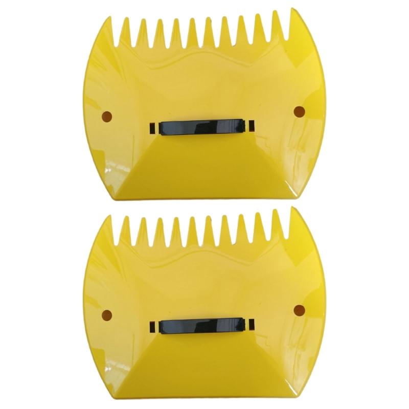2Pcs Large Sized Leaf Grabbers or Leaves, Grass Leaf Collector Leaf Grabber Set, Garden and Yard Leaf Scoops Hand Rakes
2Pcs Large Sized Leaf Grabbers or Leaves, Grass Leaf Collector Leaf Grabber Set, Garden and Yard Leaf Scoops Hand Rakes