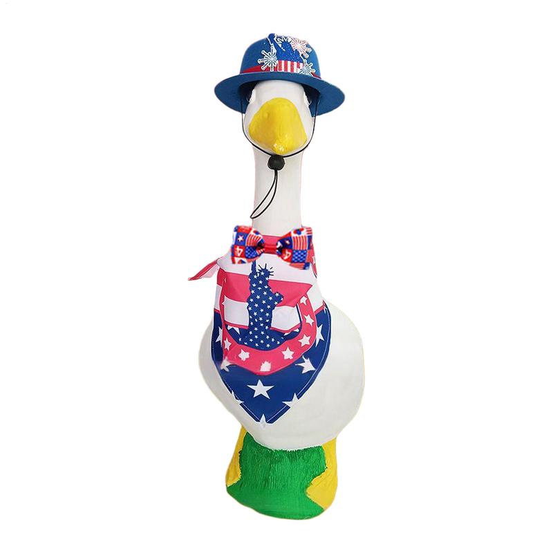 Porch Geese Clothes Patriotic Lawn Geese Statue Clothing Garden Decoration Accessories For Patio Courtyard Yard Statue Decor CHINA
Porch Geese Clothes Patriotic Lawn Geese Statue Clothing Garden Decoration Accessories For Patio Courtyard Yard Statue Decor CHINA