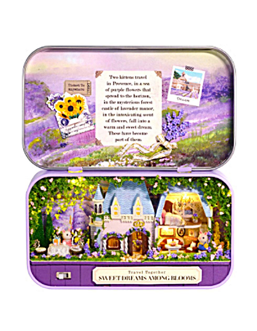 Little Swallow Miniature Handmade Dollhouse DIY Gift Miniature Cute Rabbit Craft Light Kit, Toy, Hobby, Box, Tin, House, Kit, Kids, Beginners, Kit,
Little Swallow Miniature Handmade Dollhouse DIY Gift Miniature Cute Rabbit Craft Light Kit, Toy, Hobby, Box, Tin, House, Kit, Kids, Beginners, Kit,