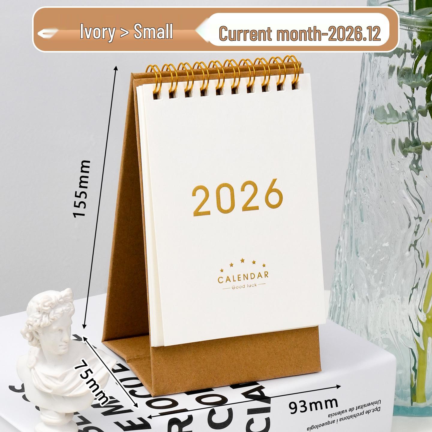 Календар на 2025-2026 роки в стилі MUJI з крафт-паперу – Мінімалістичний та креативний річний офісний планувальник
Календар на 2025-2026 роки в стилі MUJI з крафт-паперу – Мінімалістичний та креативний річний офісний планувальник