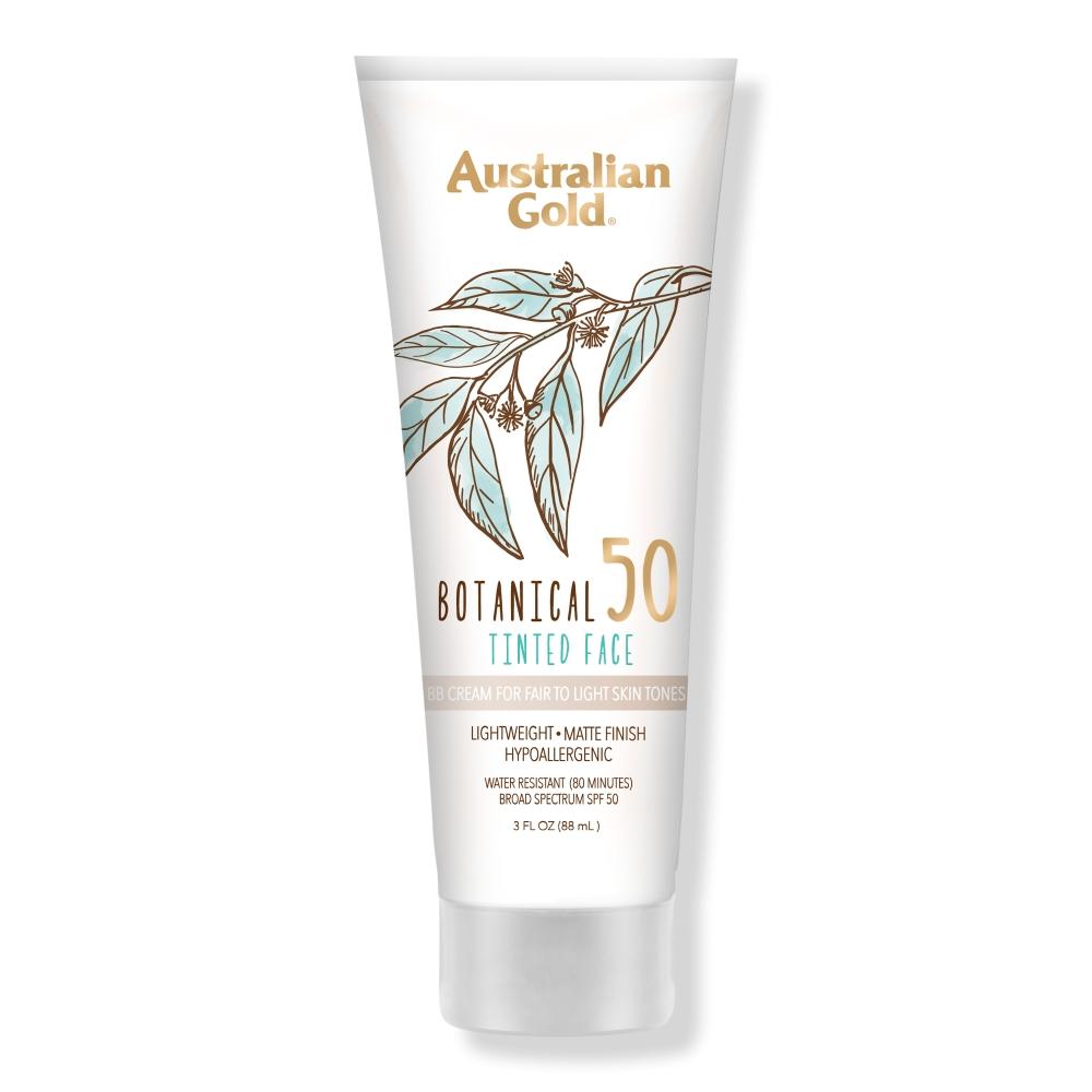 Солнцезащитный крем для лица с тональным кремом для лица Australian Gold Botanical SPF 50, 3,0 унции, светлое
Солнцезащитный крем для лица с тональным кремом для лица Australian Gold Botanical SPF 50, 3,0 унции, светлое
