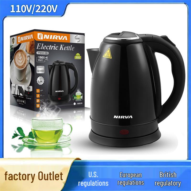 Electric Kettle with Food Grade Stainless Steel, Fast Boiling, Automatic Power-off
Electric Kettle with Food Grade Stainless Steel, Fast Boiling, Automatic Power-off