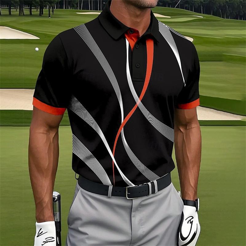3D printed color striped polo shirt men s top 5XL
3D printed color striped polo shirt men s top 5XL
