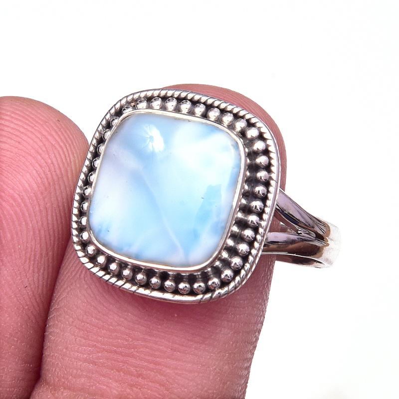 Natural Republic Larimar Gemstone Handmade 925 Sterling Silver Ring Size 10 d2a56
Natural Republic Larimar Gemstone Handmade 925 Sterling Silver Ring Size 10 d2a56