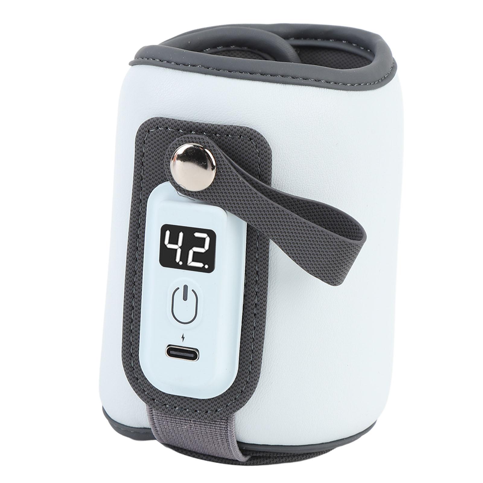 Baby Milk Warmer 5 Temperature Settings LCD Dislay Portable Fast Heating Baby Bottle Warmer for Travel
Baby Milk Warmer 5 Temperature Settings LCD Dislay Portable Fast Heating Baby Bottle Warmer for Travel