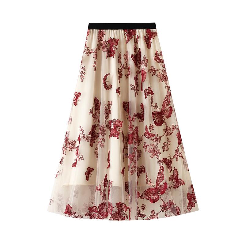 Women s Tulle Skirt Elastic High Waisted A-Line Layered Flowy Long Skirts Pleated Mesh Midi Skirts for Women Casual Beach Ruffle Skirts for Party One size красный
Women s Tulle Skirt Elastic High Waisted A-Line Layered Flowy Long Skirts Pleated Mesh Midi Skirts for Women Casual Beach Ruffle Skirts for Party One size красный