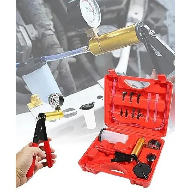 ESEWALAS 2-in-1 Brake Bleeder Kit with Vacuum Pump & Adapters – Handheld Car Brake & Clutch Fluid Bleeding Tool
ESEWALAS 2-in-1 Brake Bleeder Kit with Vacuum Pump & Adapters – Handheld Car Brake & Clutch Fluid Bleeding Tool