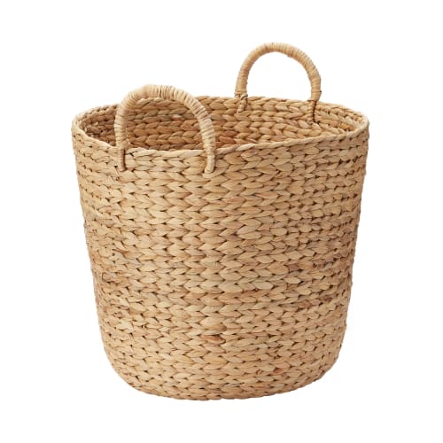MUJI Round Basket with Handle Large Diameter 45 x Height 40cm Water Hyacinth 12057932
MUJI Round Basket with Handle Large Diameter 45 x Height 40cm Water Hyacinth 12057932