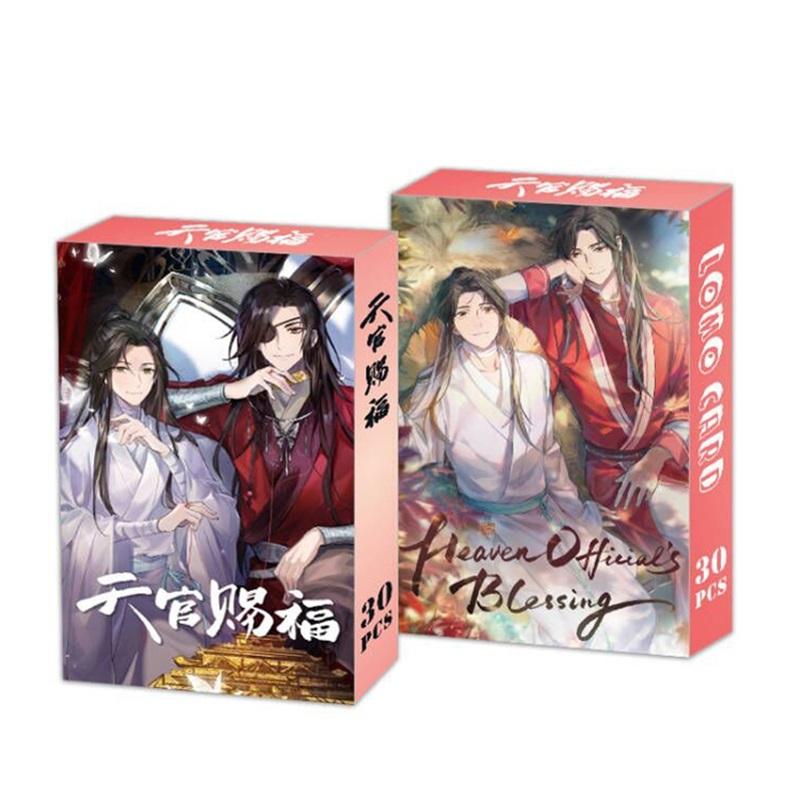 30 шт./набір Аніме Благословення Небесного Чиновника Картки Ломо Тіань Гуань Ци Фу Се Лянь, Хуа Чен Міні-листівка HD Фотокартка Подарунок для фанатів
30 шт./набір Аніме Благословення Небесного Чиновника Картки Ломо Тіань Гуань Ци Фу Се Лянь, Хуа Чен Міні-листівка HD Фотокартка Подарунок для фанатів