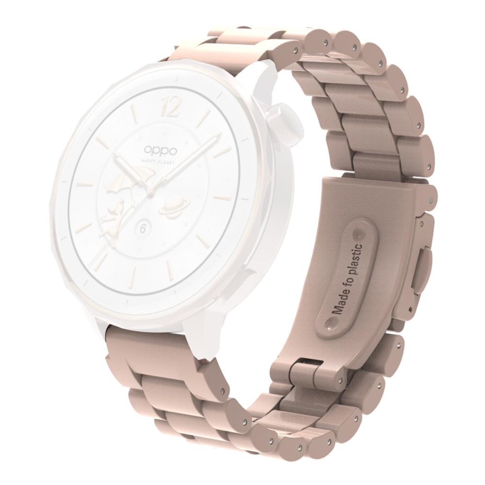 For Huawei Watch GT 5 41mm Watch Band 18mm Plastic Three-Bead Wrist Strap Pink
For Huawei Watch GT 5 41mm Watch Band 18mm Plastic Three-Bead Wrist Strap Pink