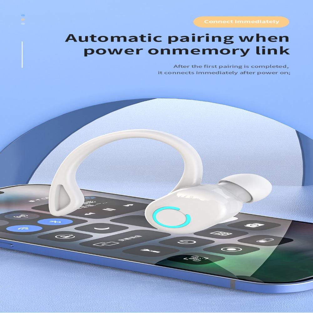 With Microphone Single Ear Hook Wireless Headphones Bluetooth Handsfree Headset Bluetooth Earphone чорний
With Microphone Single Ear Hook Wireless Headphones Bluetooth Handsfree Headset Bluetooth Earphone чорний
