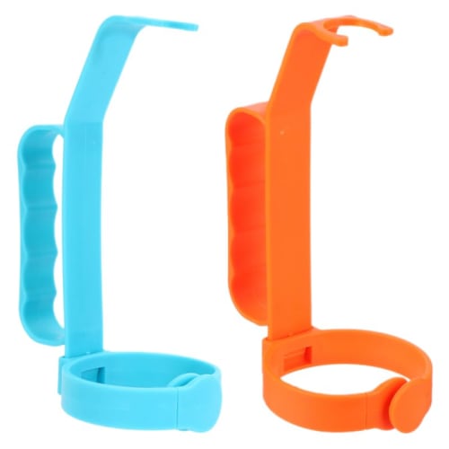 SHOWERORO PET Bottle Handles, Set of 2, Plastic Beverage Bottle Grips for Large Capacity Bottles, Easy to Carry, Securely Holds Drinks, Perfect for Ca
SHOWERORO PET Bottle Handles, Set of 2, Plastic Beverage Bottle Grips for Large Capacity Bottles, Easy to Carry, Securely Holds Drinks, Perfect for Ca
