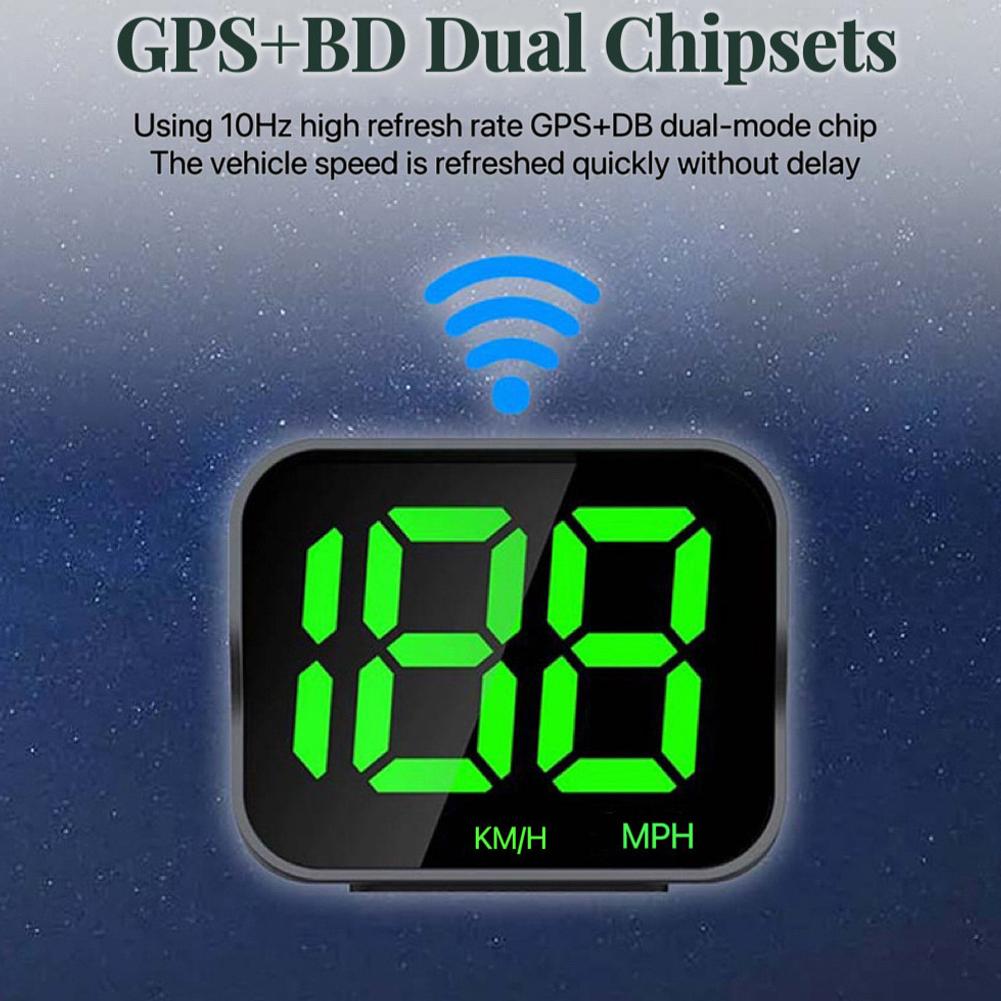 NEW Head Up Display Car Speedometer Universal Car HUD GPS 2.8 Inch Big Font Digital Speed Meter Clock Electronics Accessories
NEW Head Up Display Car Speedometer Universal Car HUD GPS 2.8 Inch Big Font Digital Speed Meter Clock Electronics Accessories