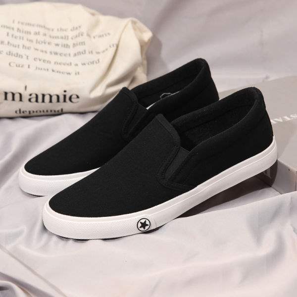 Shoes trendy shoes old Beijing cloth shoes men lazy spring and autumn work all black board shoes men s size 40 (runs small)
Shoes trendy shoes old Beijing cloth shoes men lazy spring and autumn work all black board shoes men s size 40 (runs small)