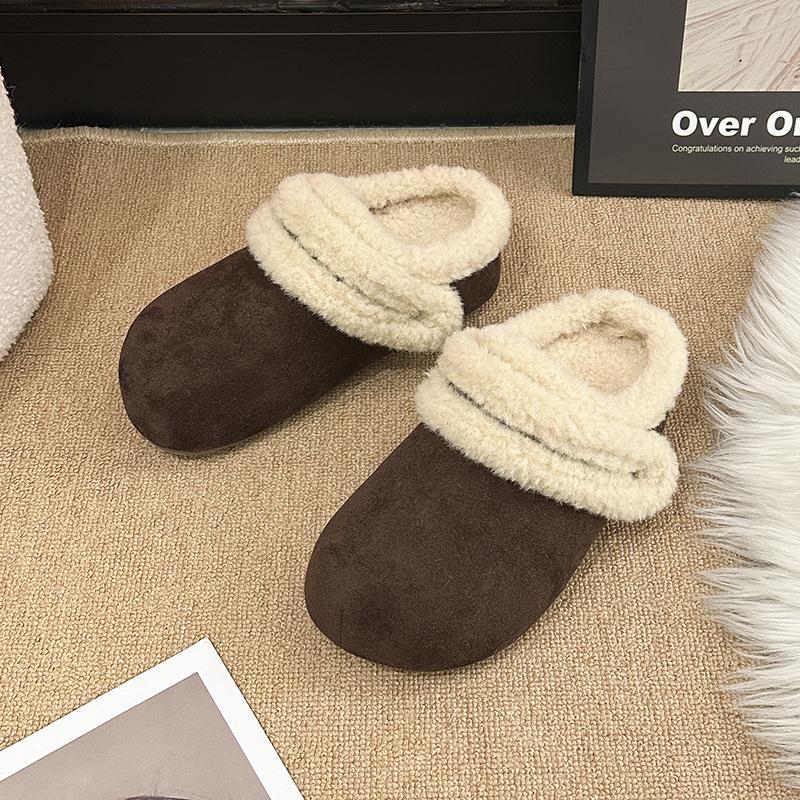 Women s Baotou lightweight and comfortable a footstirrup heightening winter warm cold padded non-slip wear-resistant leisure sports cotton slippers 40 темно-коричневого кольору
Women s Baotou lightweight and comfortable a footstirrup heightening winter warm cold padded non-slip wear-resistant leisure sports cotton slippers 40 темно-коричневого кольору