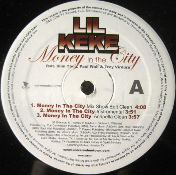 12-дюймовая пластинка LIL KEKE - Money In The City UNIR221461 Universal Motow 2008 США Рэп и хип-хоп/R&B Б/У
12-дюймовая пластинка LIL KEKE - Money In The City UNIR221461 Universal Motow 2008 США Рэп и хип-хоп/R&B Б/У