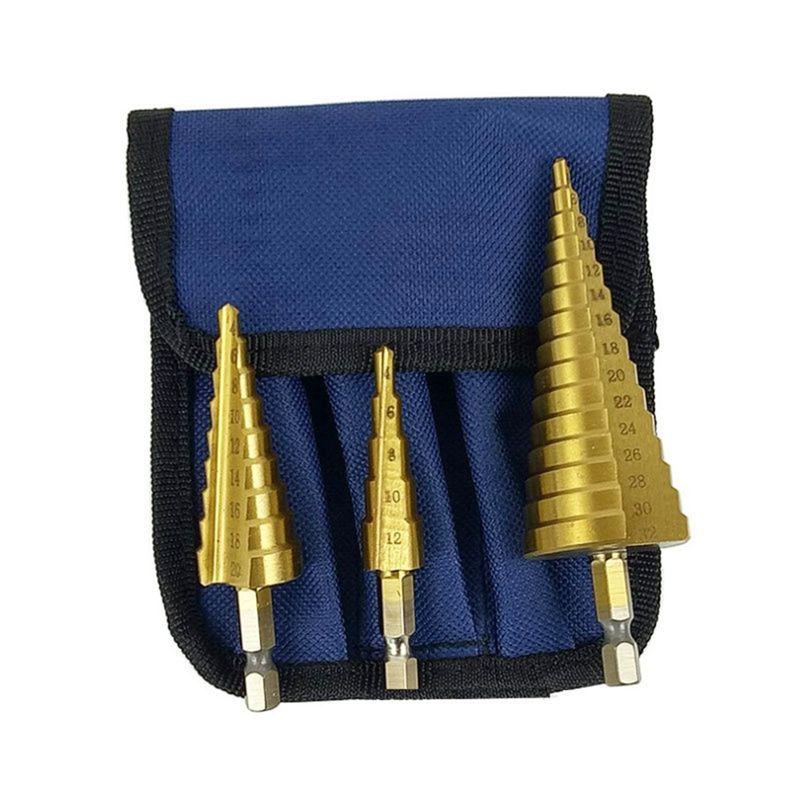 ABUL-3PCS Hexagonal Handle Step Drill Big Export Pagoda Drill Double Bubble Step Drill Reamer Step Drill
ABUL-3PCS Hexagonal Handle Step Drill Big Export Pagoda Drill Double Bubble Step Drill Reamer Step Drill