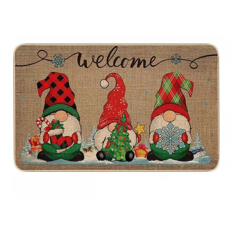 New Christmas Carpet Gnome Welcome Doormat Indoor Outdoor Entrance Absorbent Bath Farmhouse Rugs Suitable for Bathroom Kitchen 40x60cm
New Christmas Carpet Gnome Welcome Doormat Indoor Outdoor Entrance Absorbent Bath Farmhouse Rugs Suitable for Bathroom Kitchen 40x60cm