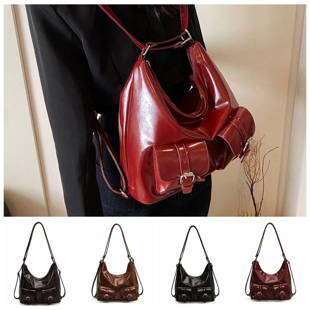 Y2K Style PU Leather Crosbody Bag Solid Color Women s Backpack Ladies/Girls кавовий
Y2K Style PU Leather Crosbody Bag Solid Color Women s Backpack Ladies/Girls кавовий