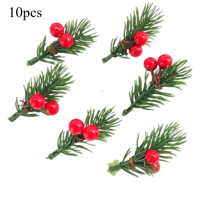 Mini Plastic Simulation Red Berries Bouquet Christmas Artificial Pine Needle Berry Home Party Decor DIY Craft Garland Decoration
Mini Plastic Simulation Red Berries Bouquet Christmas Artificial Pine Needle Berry Home Party Decor DIY Craft Garland Decoration