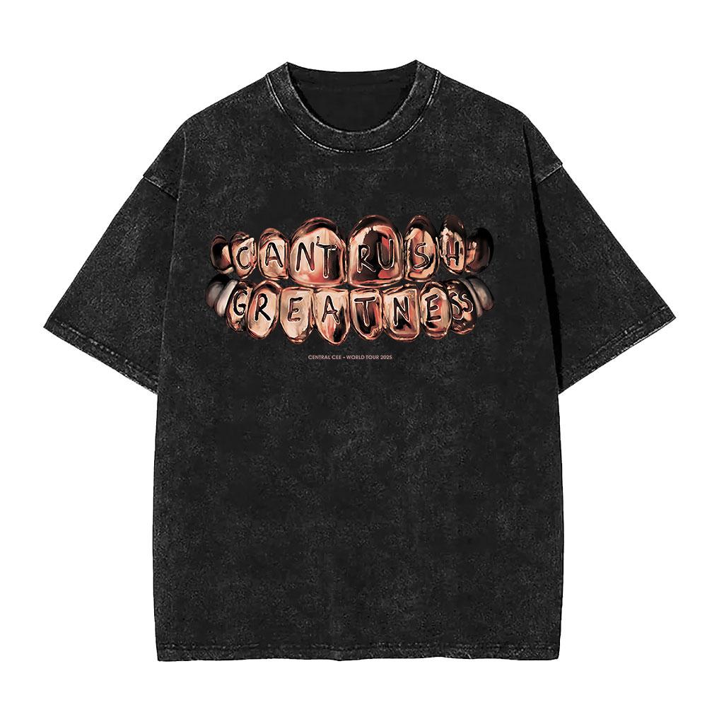 Central Cee CAN T RUSH GREATNESS World Tour 2025 Washed T-shirt Casual Cotton Short Sleeve Oversized T Shirts Men Women Clothing 5XL різнокольоровий
Central Cee CAN T RUSH GREATNESS World Tour 2025 Washed T-shirt Casual Cotton Short Sleeve Oversized T Shirts Men Women Clothing 5XL різнокольоровий