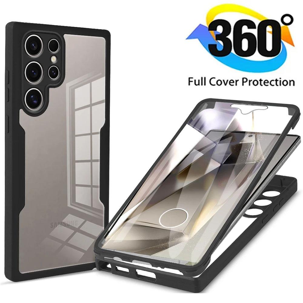 360 Full Body Screen Protector Case For Samsung Galaxy S24 S23 S22 Ultra S21 Plus S20 FE A55 A35 A53 A52s A34 A14 A54 A15 Cover A52-A52s 5G червоний
360 Full Body Screen Protector Case For Samsung Galaxy S24 S23 S22 Ultra S21 Plus S20 FE A55 A35 A53 A52s A34 A14 A54 A15 Cover A52-A52s 5G червоний