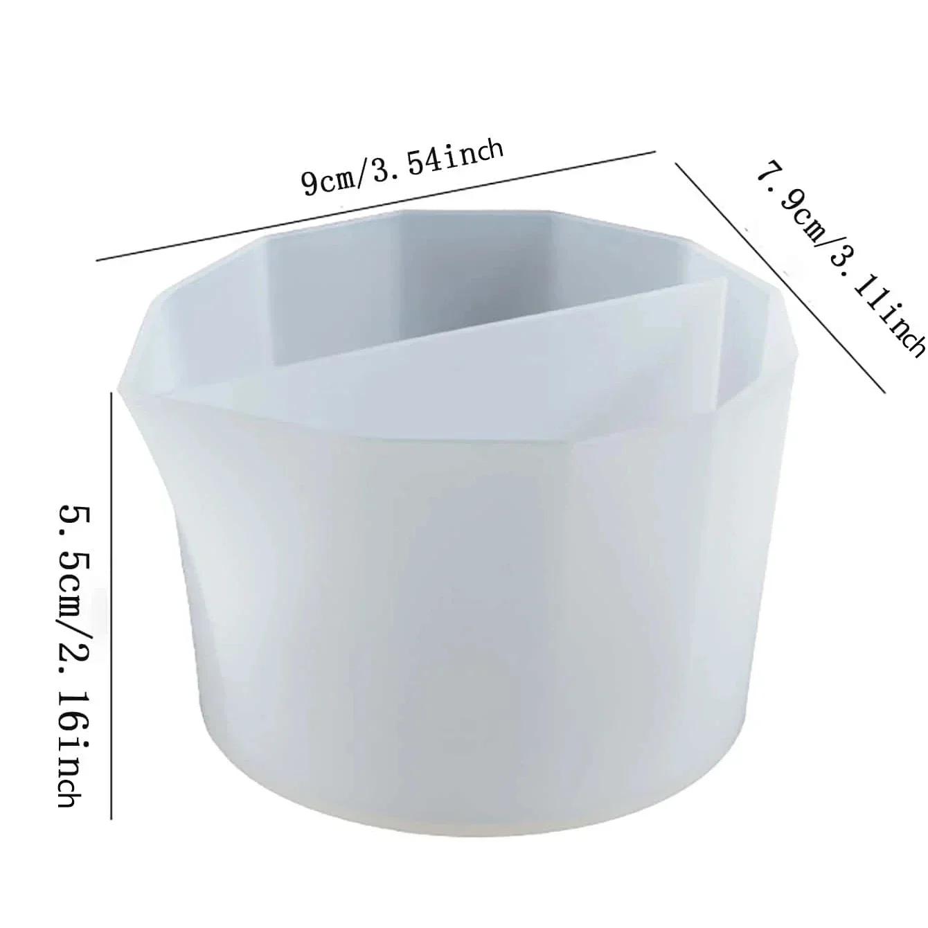 1 шт.-Силиконовая чашка с разделителем, утолщенная и сохраняющая смолу, чашка для смешивания, разделитель, принадлежности для заливки краски, жидкое искусство из смолы
1 шт.-Силиконовая чашка с разделителем, утолщенная и сохраняющая смолу, чашка для смешивания, разделитель, принадлежности для заливки краски, жидкое искусство из смолы