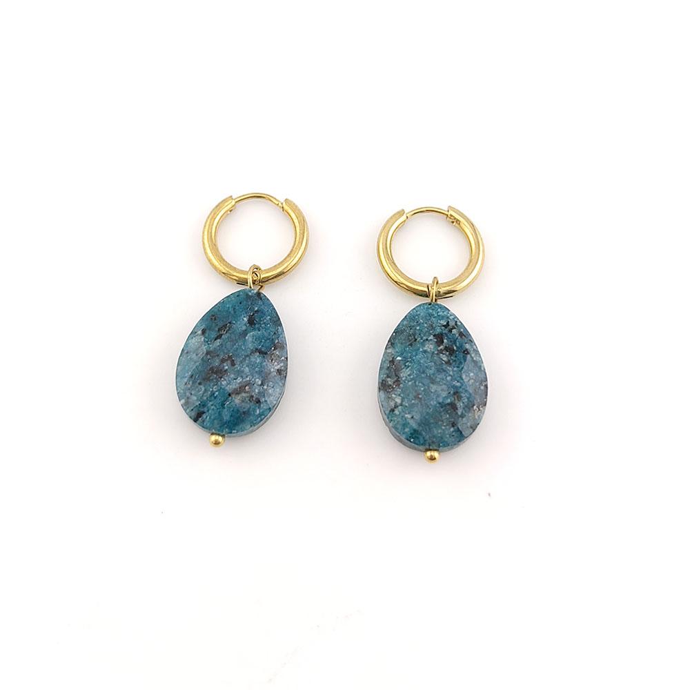 HUIDANG Stainless Steel Earrings With Stones Pendientes Woman Green Natural Stone Earrings New Trending Summer синий
HUIDANG Stainless Steel Earrings With Stones Pendientes Woman Green Natural Stone Earrings New Trending Summer синий