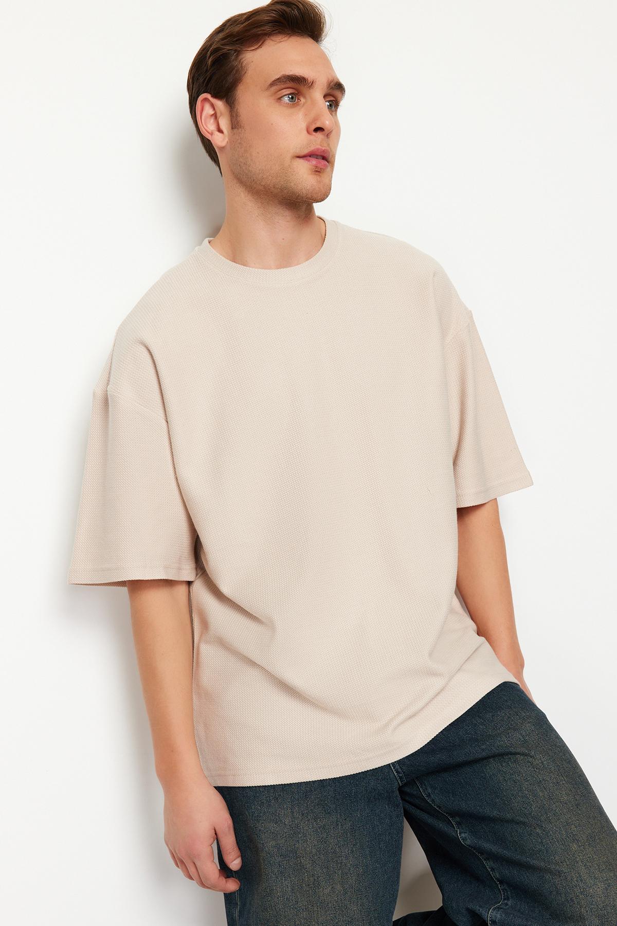Мужская модная новая футболка Stone Oversize, текстурированная футболка из 100% хлопка M
Мужская модная новая футболка Stone Oversize, текстурированная футболка из 100% хлопка M