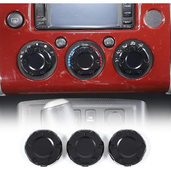 LLKUANG Central Console AC Volume Knob Button Switch Cover Trim Compatible with Toyota FJ Cruiser 2007-2021,Aluminum Alloy Mecha Style Car Air чёрный
LLKUANG Central Console AC Volume Knob Button Switch Cover Trim Compatible with Toyota FJ Cruiser 2007-2021,Aluminum Alloy Mecha Style Car Air чёрный