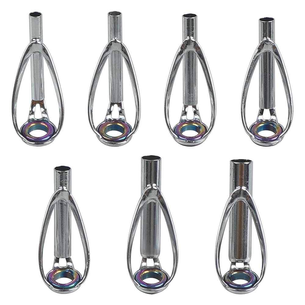 7Pcs/14Pcs Fishing Rod Tip Guides Repair Kit DIY Stainless Steel Frames Ceramic Ring Spinning Casting Fishing Rod Tackle Tool 7Pcs
7Pcs/14Pcs Fishing Rod Tip Guides Repair Kit DIY Stainless Steel Frames Ceramic Ring Spinning Casting Fishing Rod Tackle Tool 7Pcs