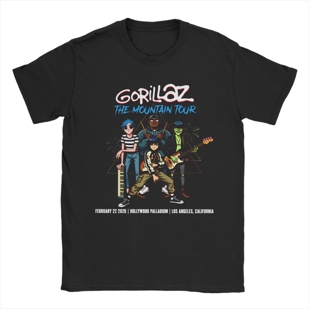 Новая футболка Gorillaz The Mountain Tour для мужчин и женщин, с круглым вырезом, из чистого хлопка, с коротким рукавом, одежда S
Новая футболка Gorillaz The Mountain Tour для мужчин и женщин, с круглым вырезом, из чистого хлопка, с коротким рукавом, одежда S