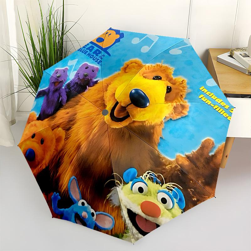 Bear, BlueThemed Automatic Opening and Closing umbrella 8 Ribs, Suitable for Leisure and Going Out, Outdoor Accessory, Gothic Style, Fashi
Bear, BlueThemed Automatic Opening and Closing umbrella 8 Ribs, Suitable for Leisure and Going Out, Outdoor Accessory, Gothic Style, Fashi