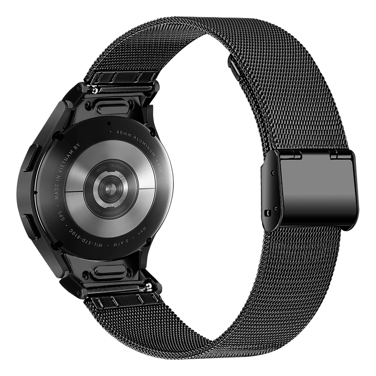 For Samsung Galaxy Watch6/Watch6 Classic Quick Release Milanese Stainless Steel Smartwatch Strap Black
For Samsung Galaxy Watch6/Watch6 Classic Quick Release Milanese Stainless Steel Smartwatch Strap Black