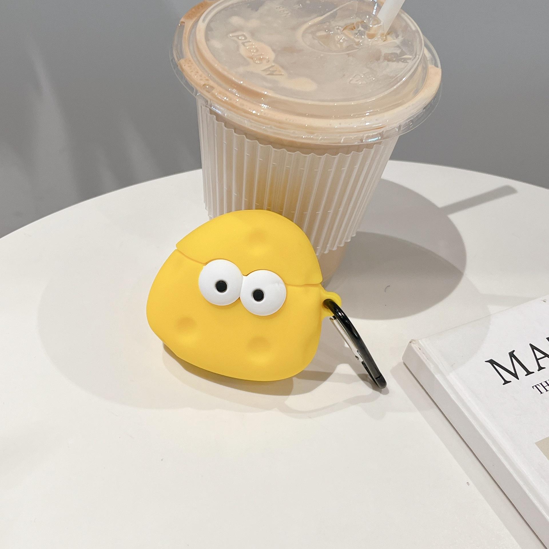 For Apple AirPods with Wireless Charging Case (2019)/AirPods with Charging Case (2019) (2016) Cartoon Cheese Silicone Cover
For Apple AirPods with Wireless Charging Case (2019)/AirPods with Charging Case (2019) (2016) Cartoon Cheese Silicone Cover