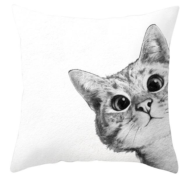Black And White Animal Pillow Cover Dog And Cat Pillow Cover Home Sofa Pillow Cover New Style Premium Durable A 45*45cm
Black And White Animal Pillow Cover Dog And Cat Pillow Cover Home Sofa Pillow Cover New Style Premium Durable A 45*45cm