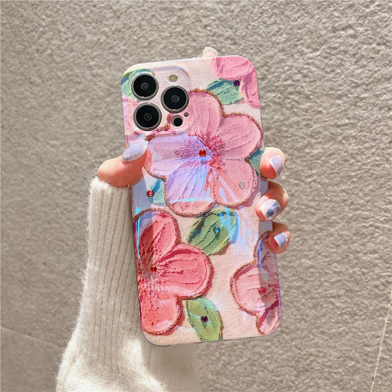 Fashion Pink Flowers Glitter Laser Phone Case For iPhone 16 Pro Max 15 14 13 12 11 X XS XR 7 8 Plus SE Luxury Shockproof Cover For iPhone 16
Fashion Pink Flowers Glitter Laser Phone Case For iPhone 16 Pro Max 15 14 13 12 11 X XS XR 7 8 Plus SE Luxury Shockproof Cover For iPhone 16