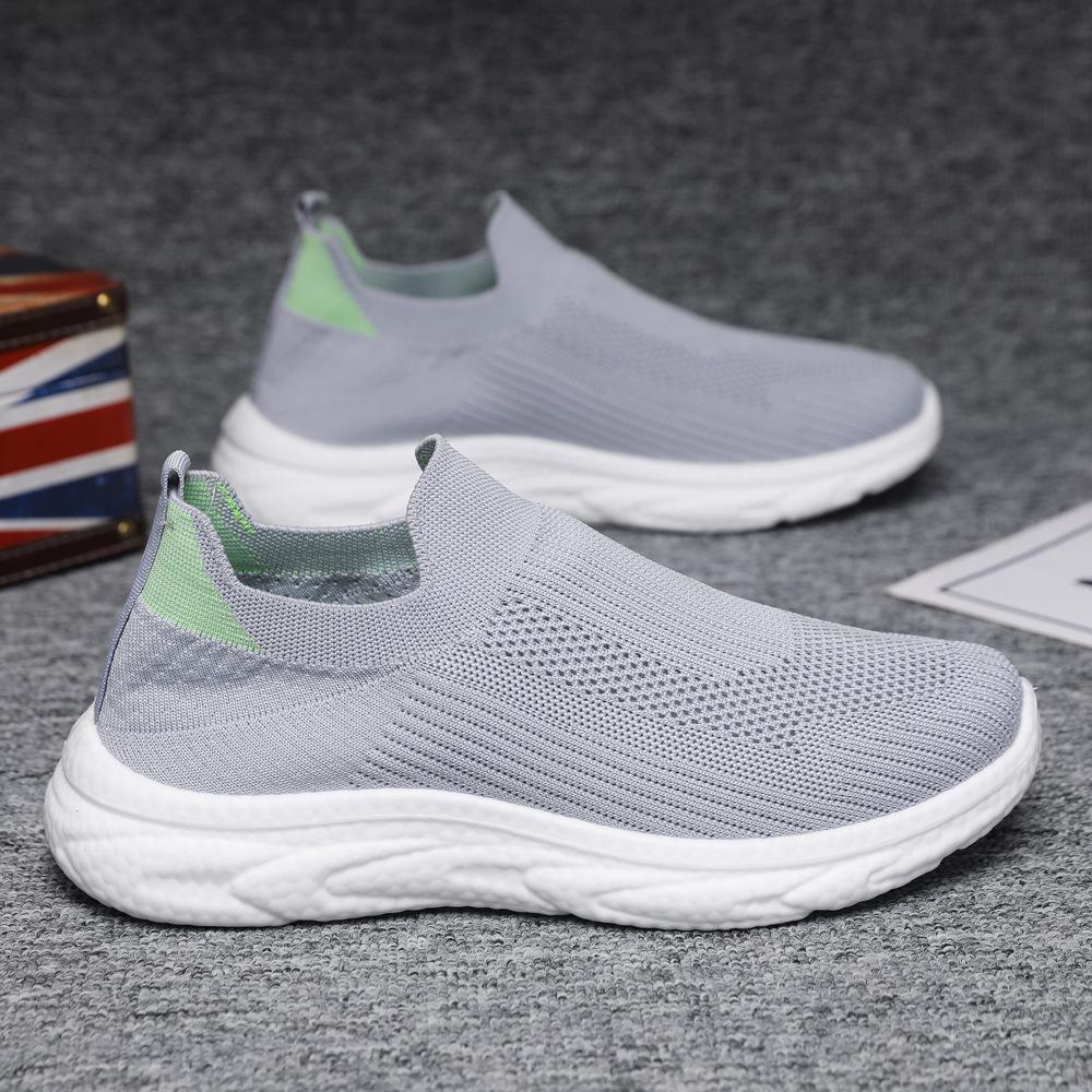 Foreign trade summer new men s shoes fly-woven breathable mesh high elastic non-slip sole comfortable sports leisure middle-aged and elderly shoes 39 чёрный
Foreign trade summer new men s shoes fly-woven breathable mesh high elastic non-slip sole comfortable sports leisure middle-aged and elderly shoes 39 чёрный