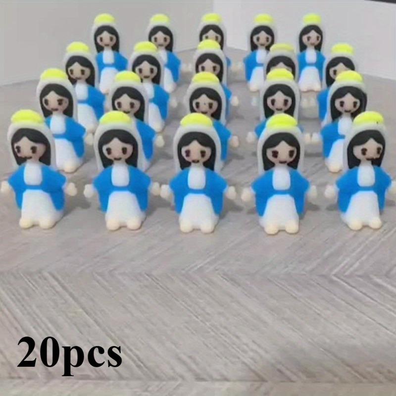 20pcs Classic Blue Mini Statues PVC Tabletop Decor for All Ages Ideal for Baptism Christmas Easter Hanukkah Thanksgiving
20pcs Classic Blue Mini Statues PVC Tabletop Decor for All Ages Ideal for Baptism Christmas Easter Hanukkah Thanksgiving