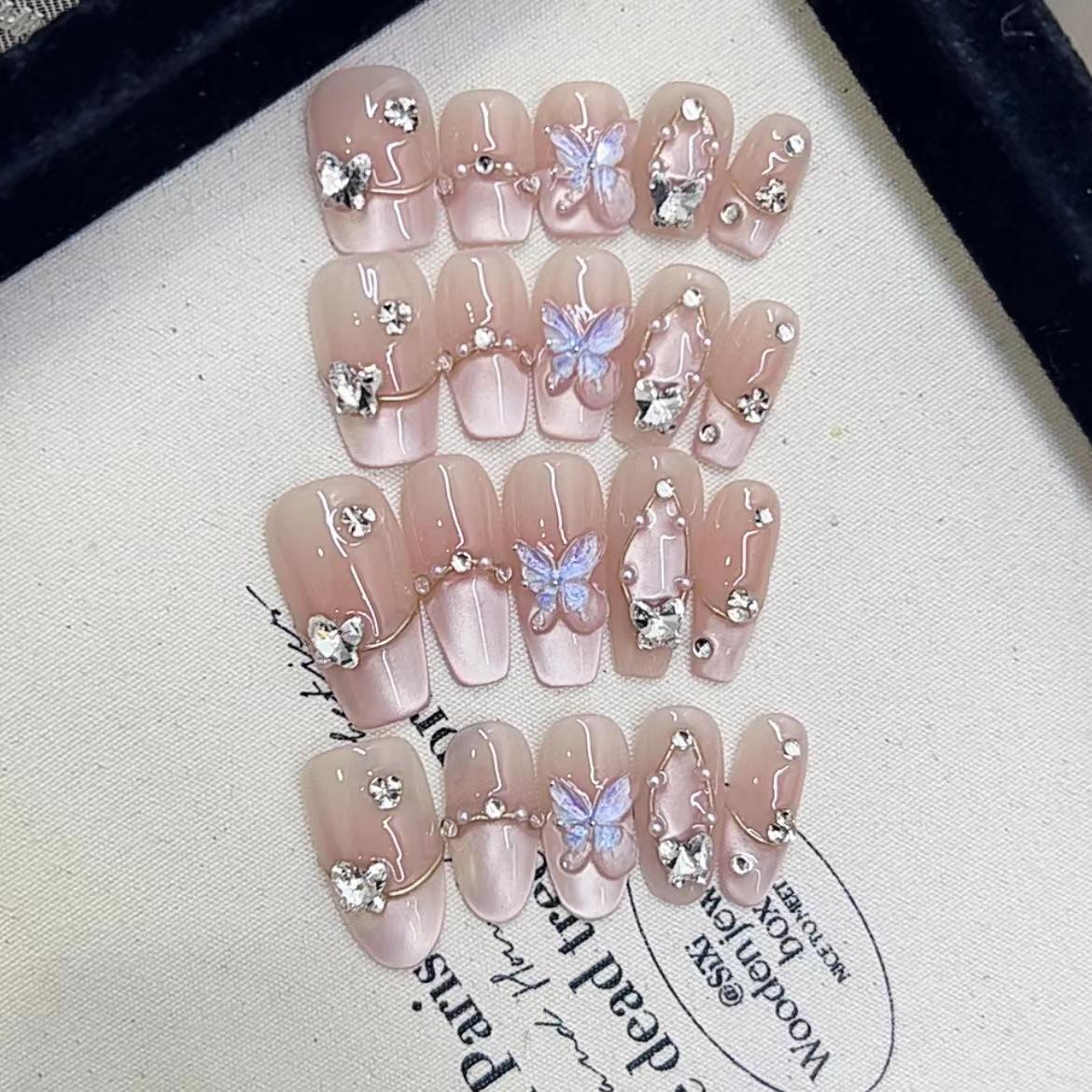 Pure Handmade Phototherapy Wear Manicure Cat Eye Girl Dream Finished Product Reusable Patch Large L
Pure Handmade Phototherapy Wear Manicure Cat Eye Girl Dream Finished Product Reusable Patch Large L