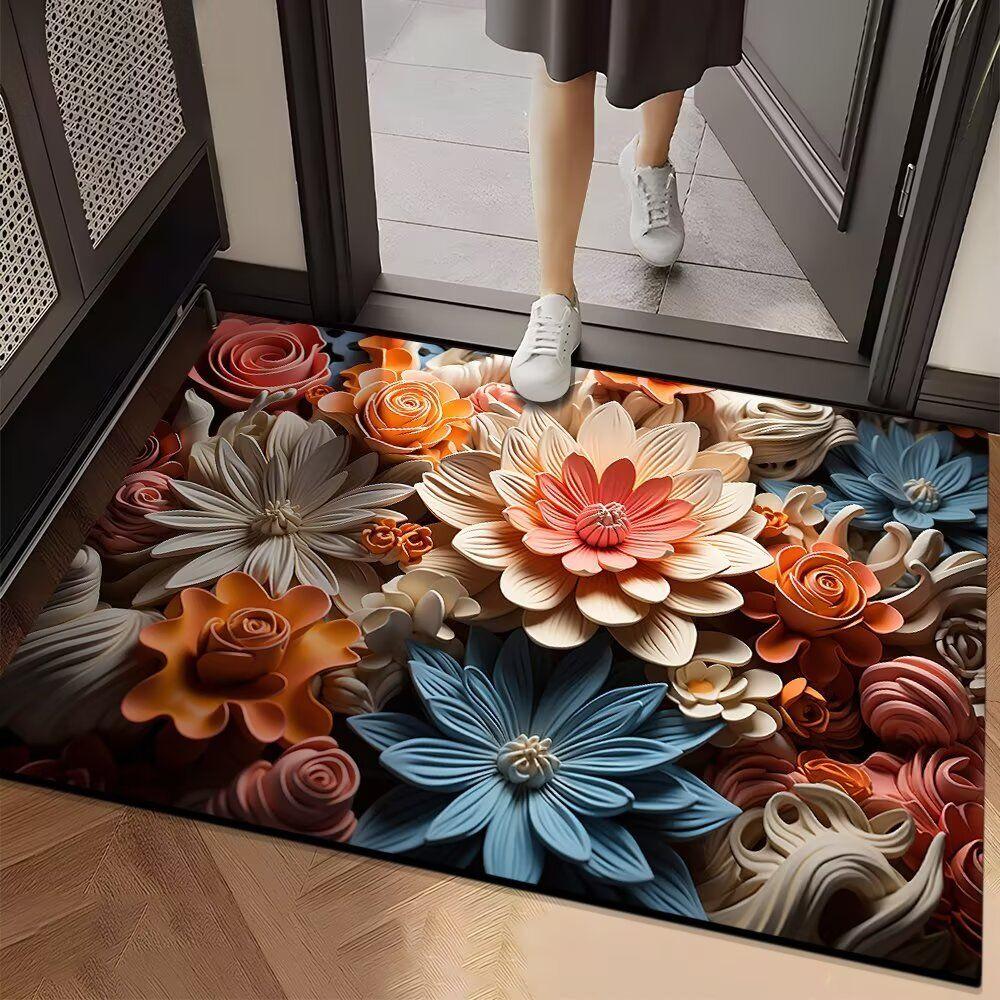 Впитывающий коврик для ванной комнаты и туалета, противоскользящий и износостойкий коврик для ног, коврик для входной двери 80cm*120cm
Впитывающий коврик для ванной комнаты и туалета, противоскользящий и износостойкий коврик для ног, коврик для входной двери 80cm*120cm