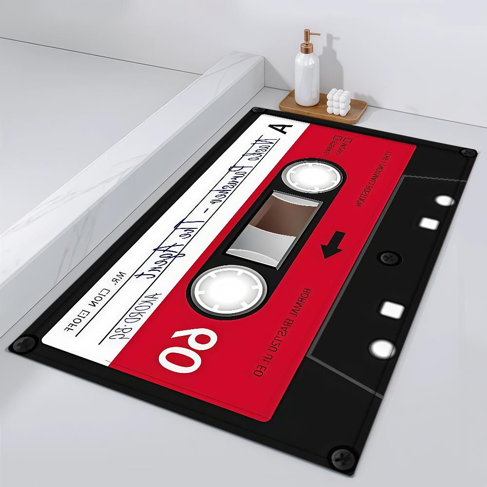 Door Mat V-Vintage Audio Bedside Entrance Bath Floor Tape Decoration Corridor Door Mat Carpet Living Room Cassette Balcony 40cm x 60cm
Door Mat V-Vintage Audio Bedside Entrance Bath Floor Tape Decoration Corridor Door Mat Carpet Living Room Cassette Balcony 40cm x 60cm